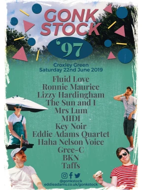 GONKSTOCK '97 poster